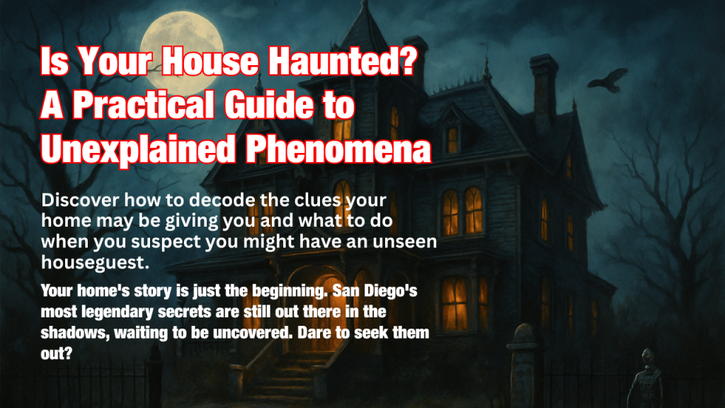 Signs your house may be haunted - paranormal investigation guide