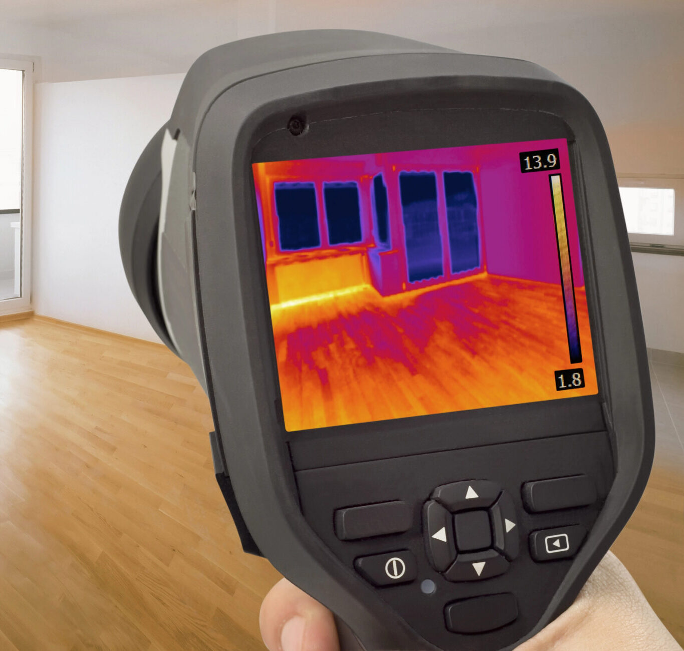 Heat Leak Infrared Detection