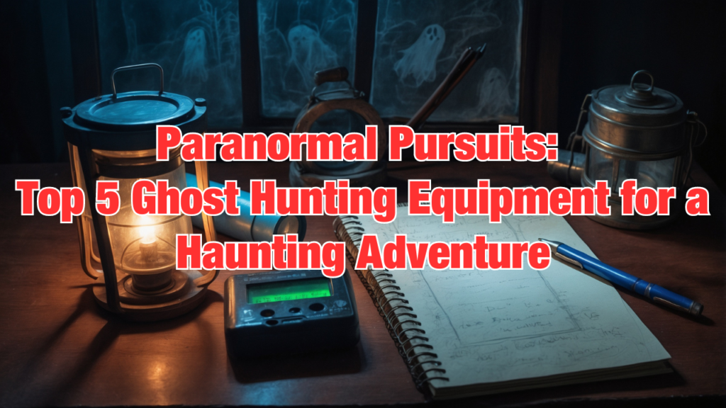 Paranormal Pursuits: Top 5 Ghost Hunting Equipment for a Haunting Adventure
